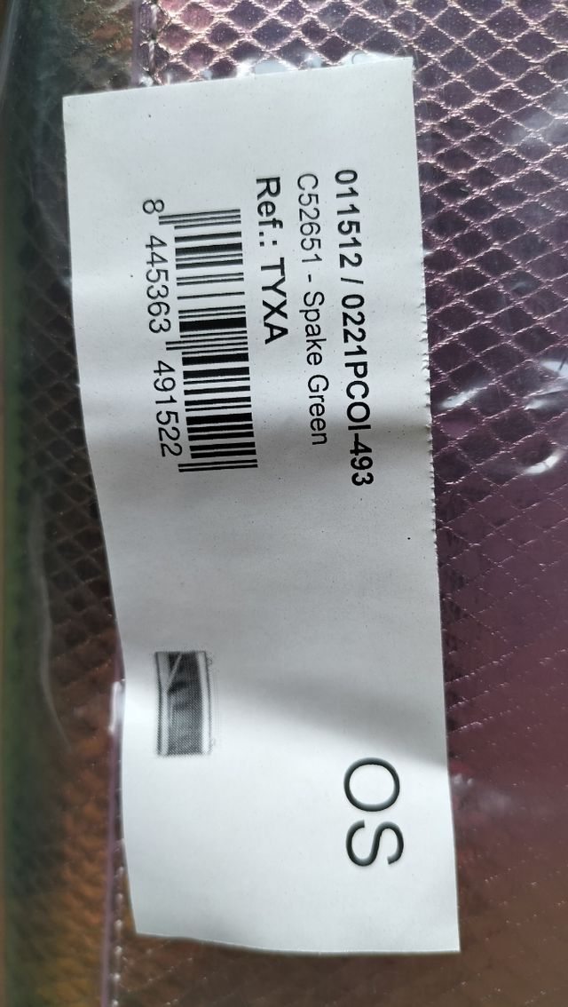 Clutch de animal print de María Mare.