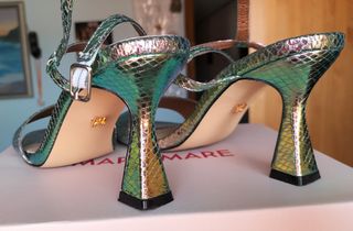 Clutch de animal print de María Mare.