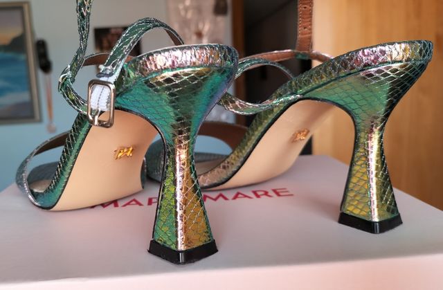 Clutch de animal print de María Mare.