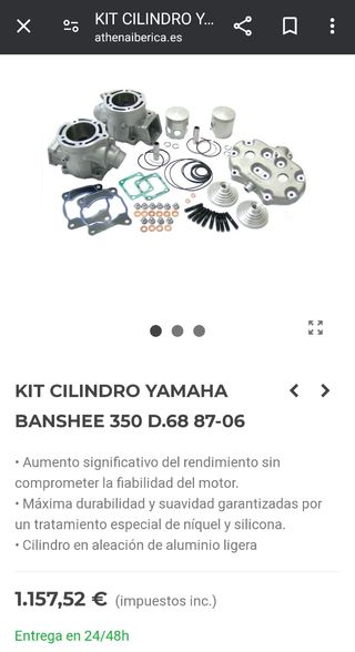 Kit athena 392cc Yamaha Banshee RD