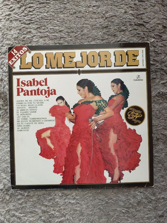 Vinilo Lo mejor de Isabel Pantoja