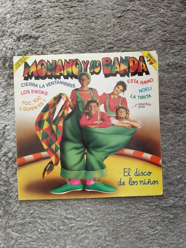vinilo Monano y su banda