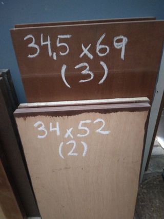 Recortes de tablero marino