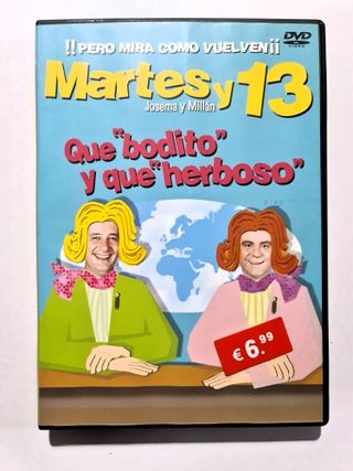 ✅LOTE DE 9 DVD DEL DUO MARTES Y TRECE SIN ESTRENAR