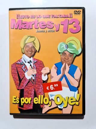 ✅LOTE DE 9 DVD DEL DUO MARTES Y TRECE SIN ESTRENAR