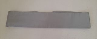 Cintura donna in tessuto grigio chiaro