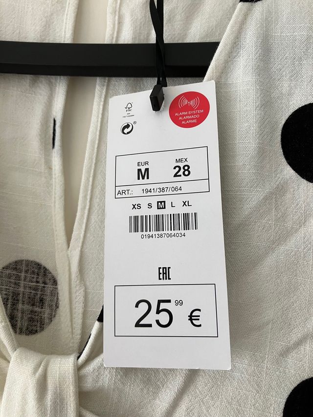 Vestido largo Lefties