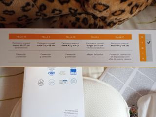 Cojín antiplagiocefalia bebés. Mimos, con funda.