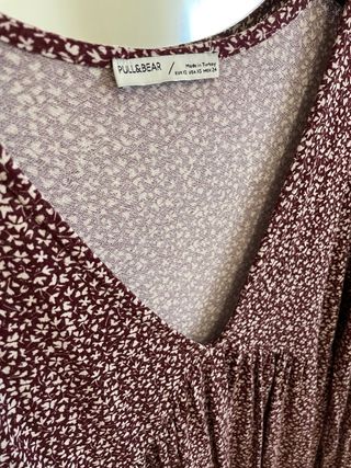 Vestido de flores Pull&Bear