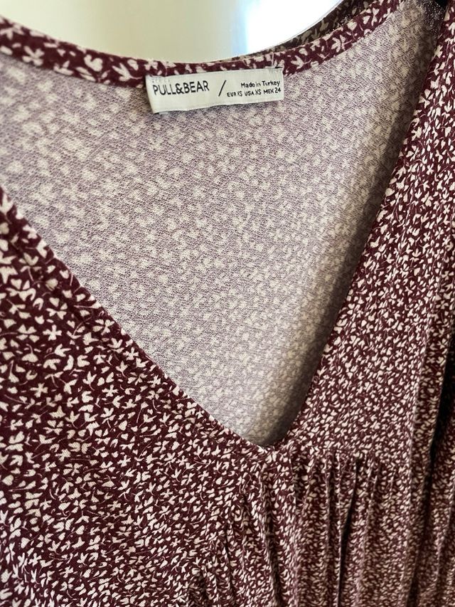 Vestido de flores Pull&Bear