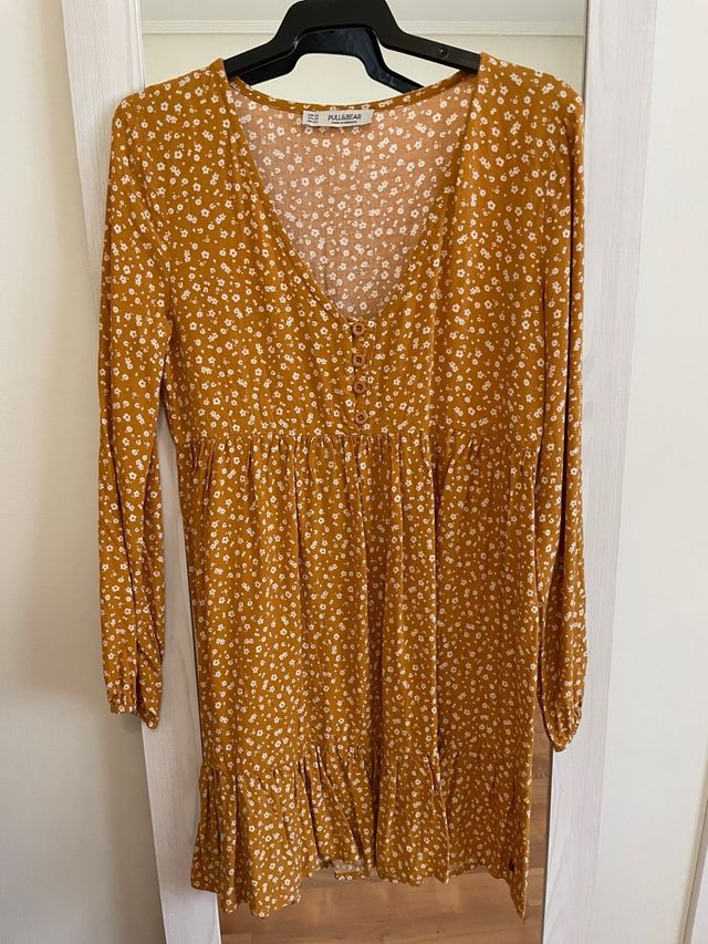 Vestido de flores Pull&Bear