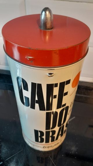 Lata vintage Cafe do Brasil 1966