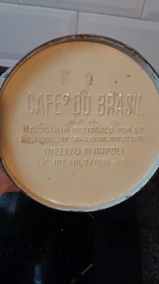 Lata vintage Cafe do Brasil 1966