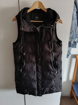 Chaleco plumífero zara