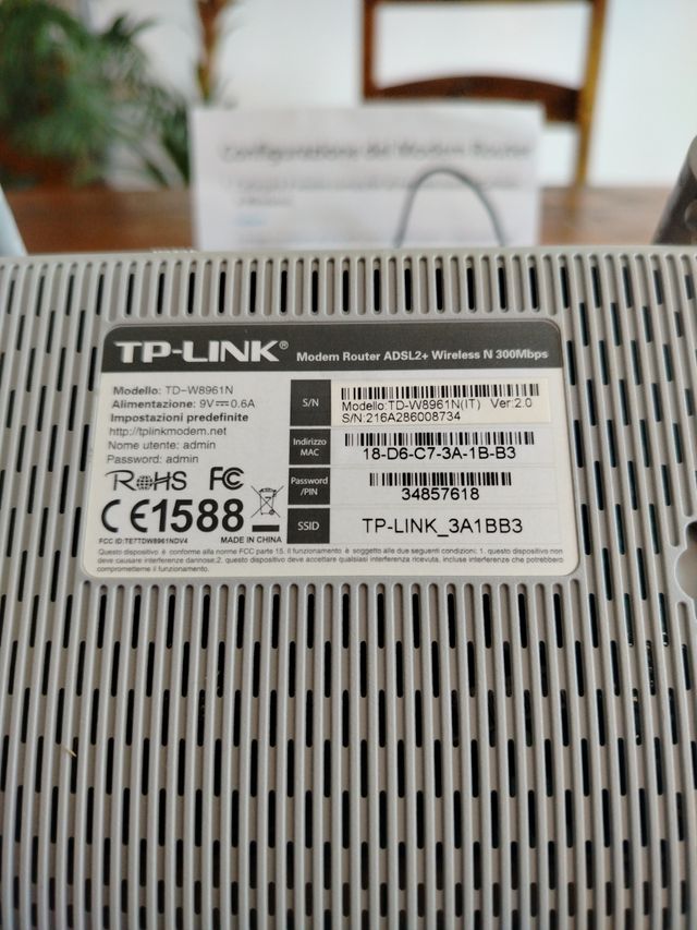 Tp Link modem router