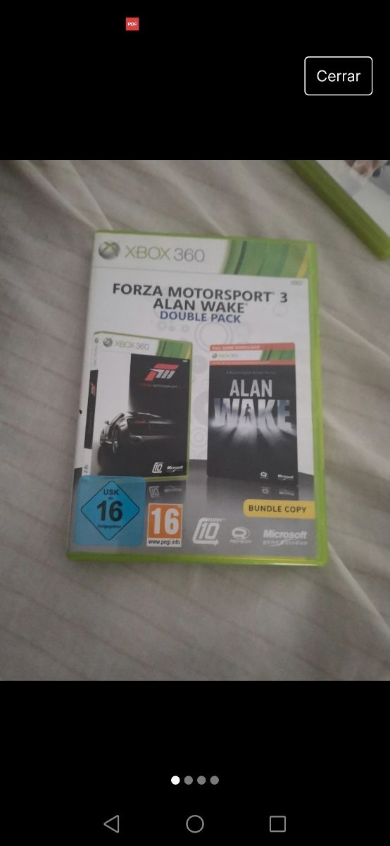 Juego para xbox 360