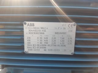 Motor abb trifasico/monofásico