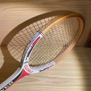Collezione di racchette da tennis vintage in legno