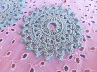 Pendientes de ganchillo