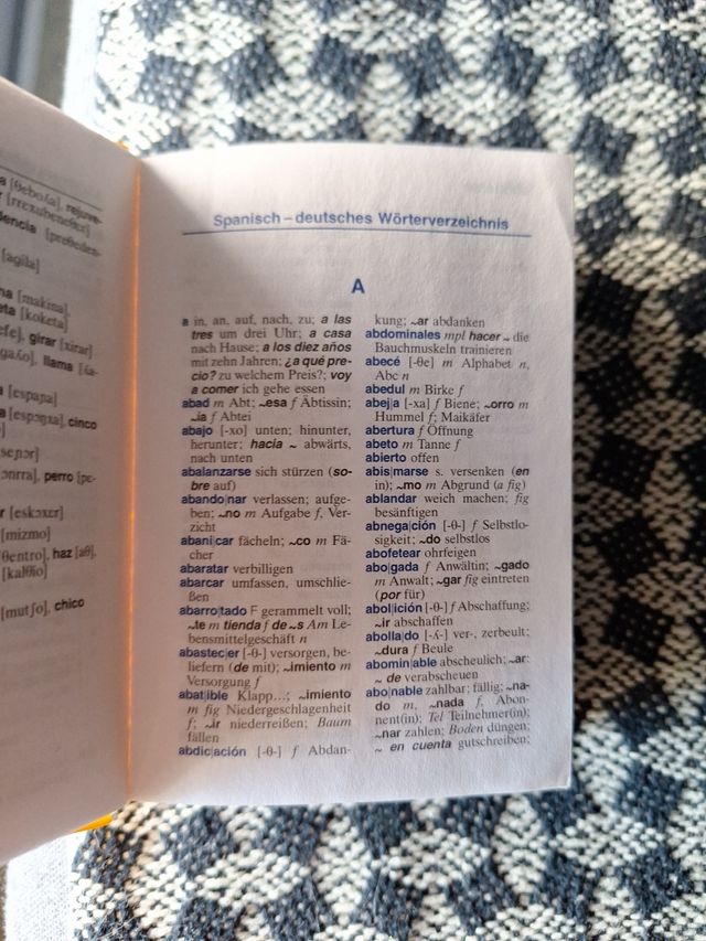 Diccionario bolsillo Aleman - Español
