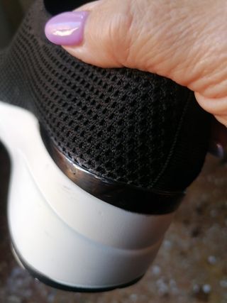 Scarpe Nere con suola Bianca n.37