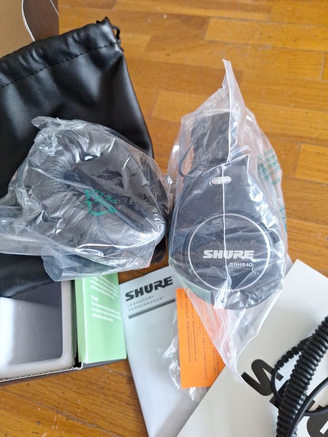 Auriculares shure srh840