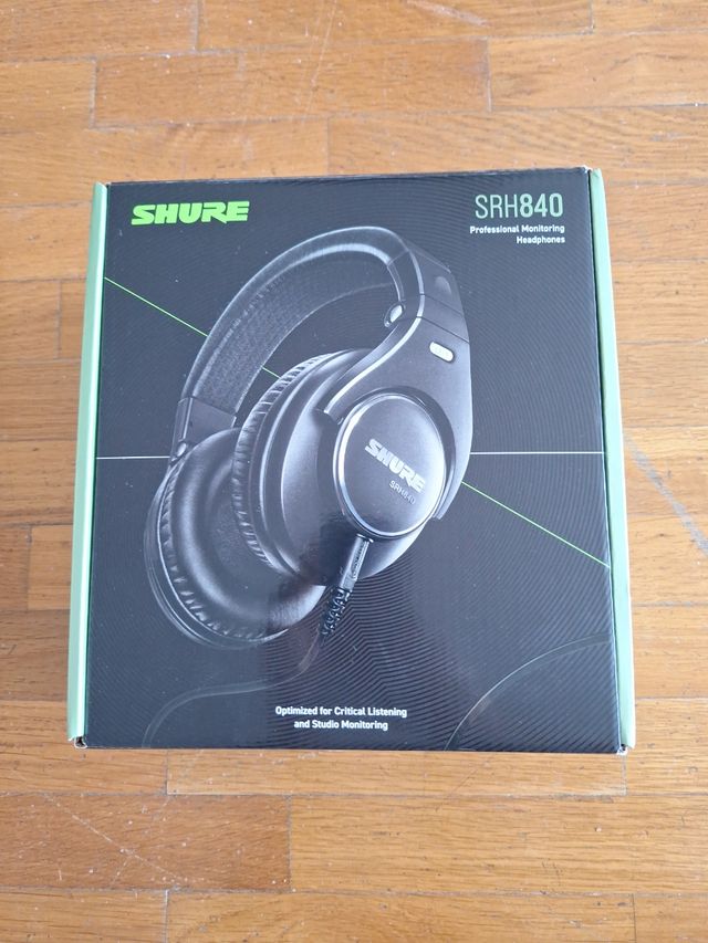 Auriculares shure srh840