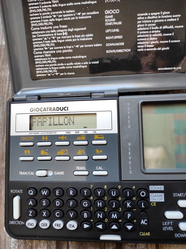 Gioca Traduci Mulino Bianco, vintage anni 90