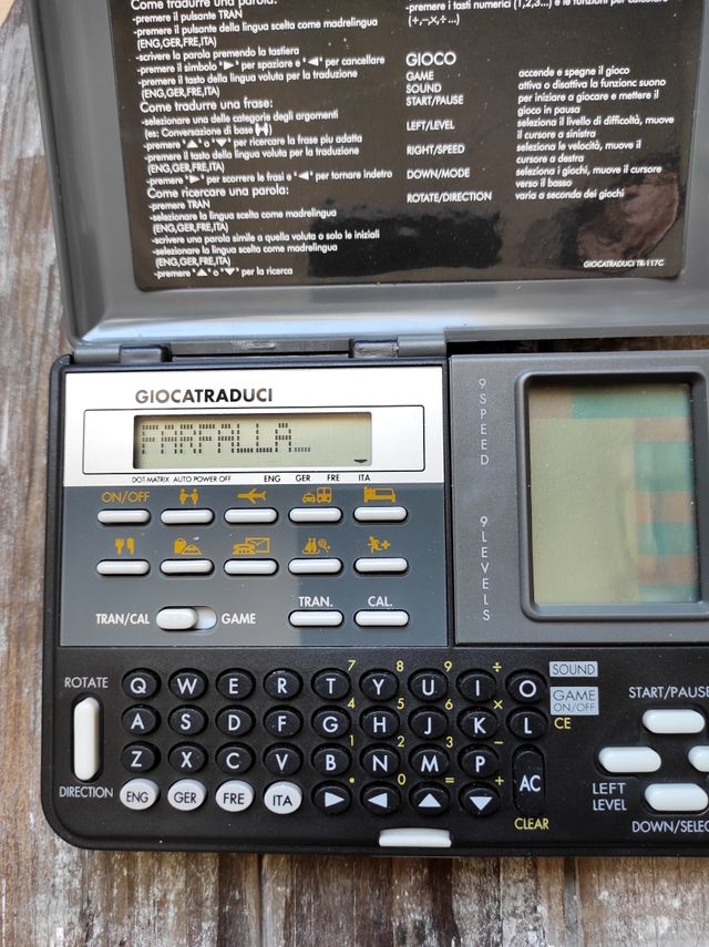 Gioca Traduci Mulino Bianco, vintage anni 90