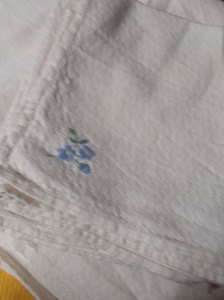 Tovaglia bianca vintage