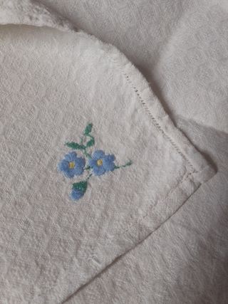 Tovaglia bianca vintage