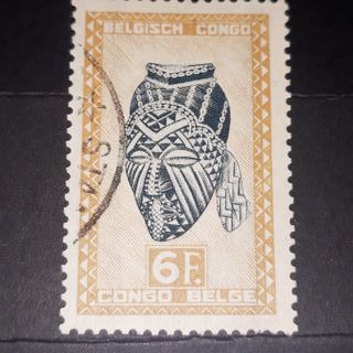 7 Selos Congo Belge, Belgisch Congo 1946 - 1950