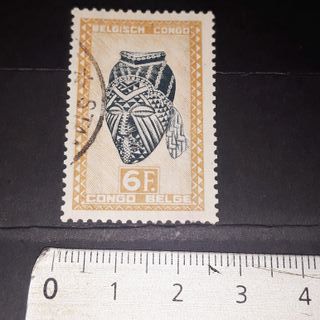 7 Selos Congo Belge, Belgisch Congo 1946 - 1950