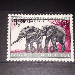 3 Selos Congo Belge, Belgisch Congo 1946 - 1950