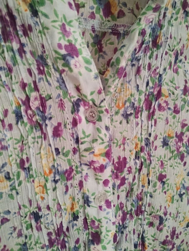 Blusón mujer floreado fresquito