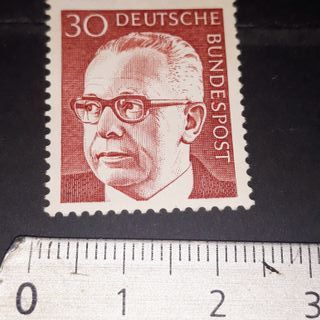 3 Stamps Deutsche Bundespost circa 1949
