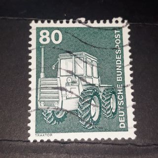 5 Stamps Deutsche Bundespost circa 1949