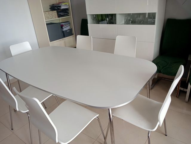 Mesa comedor Ikea con sillas