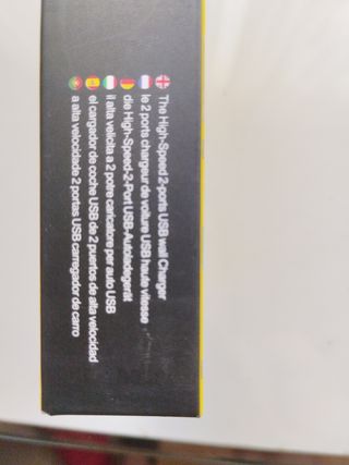 Cargador móvil para coche