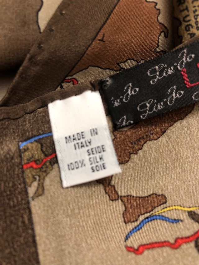 Foulard 124x30 in pur seta 