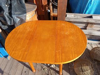 Mesa de madera extensible