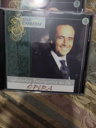 4 CDS de OPERA .los grandes de la Opera