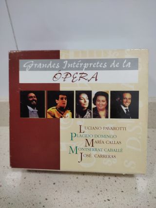 4 CDS de OPERA .los grandes de la Opera