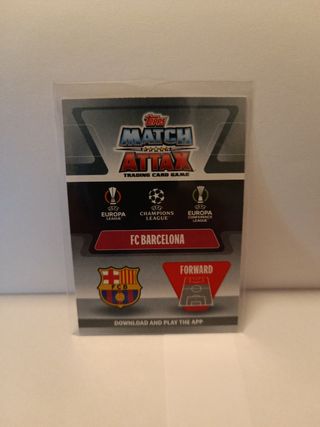 Cromo Messi champions league