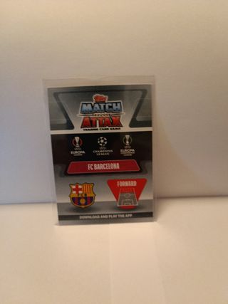 Cromo Messi champions league