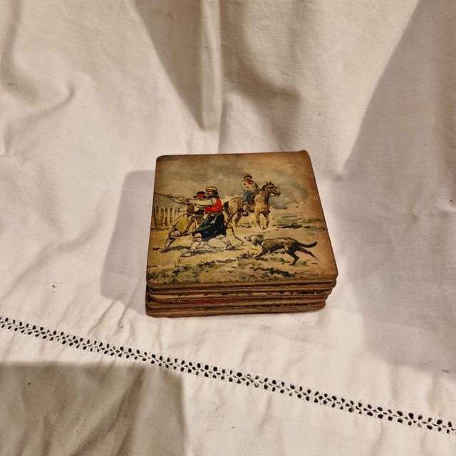 Sottobicchieri vintage anni 50