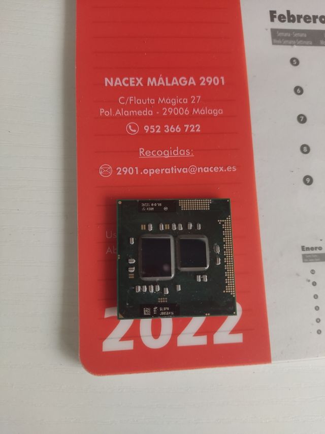Microprocesador I5-450M portatil