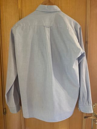 Camisa azul celeste  Zara basica