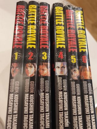 BATTLE ROYALE TOMOS 1-6