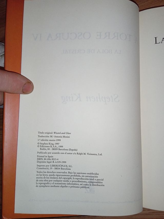 2 libros Stephen King